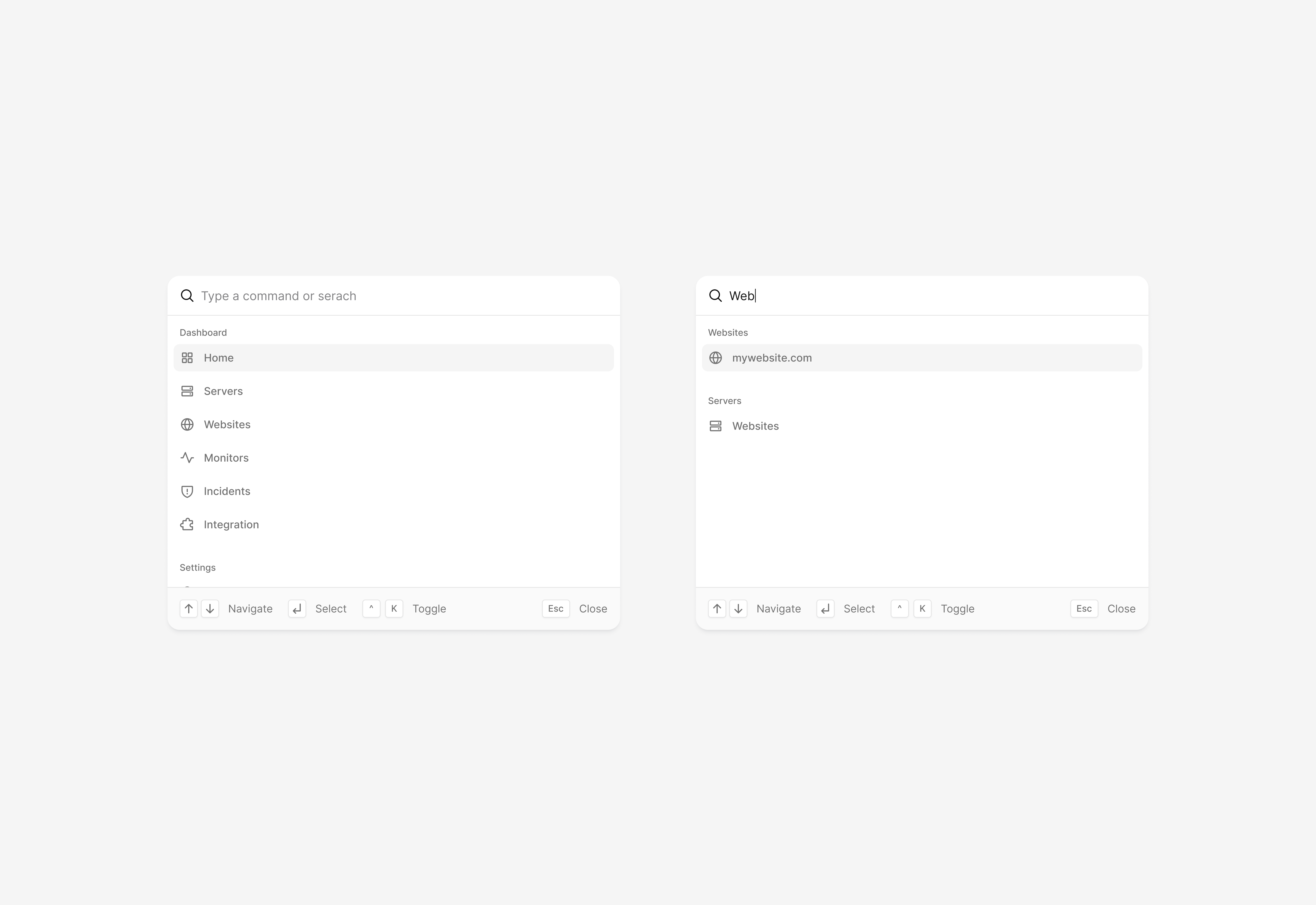 Search bar