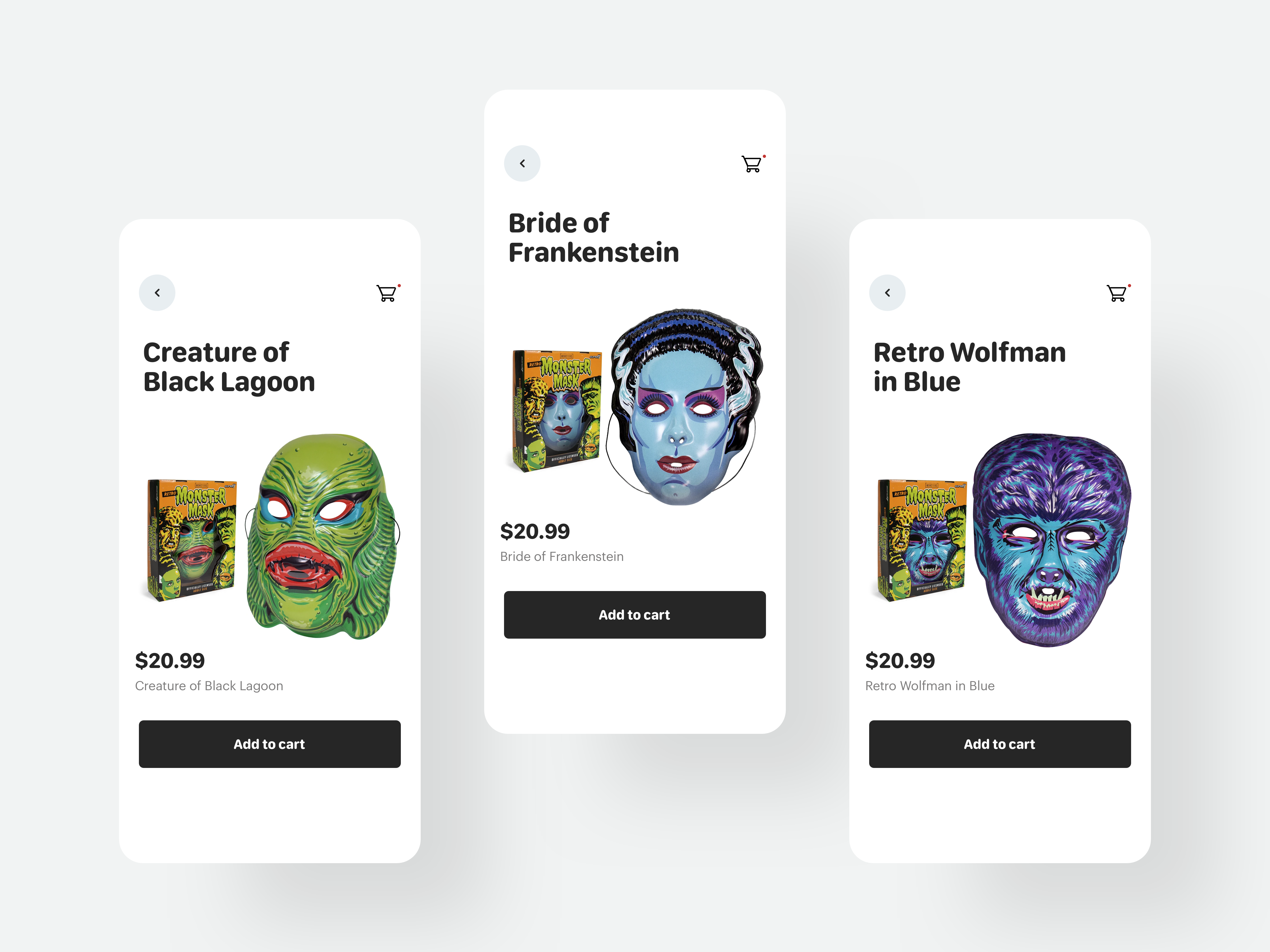 Product Detail UI