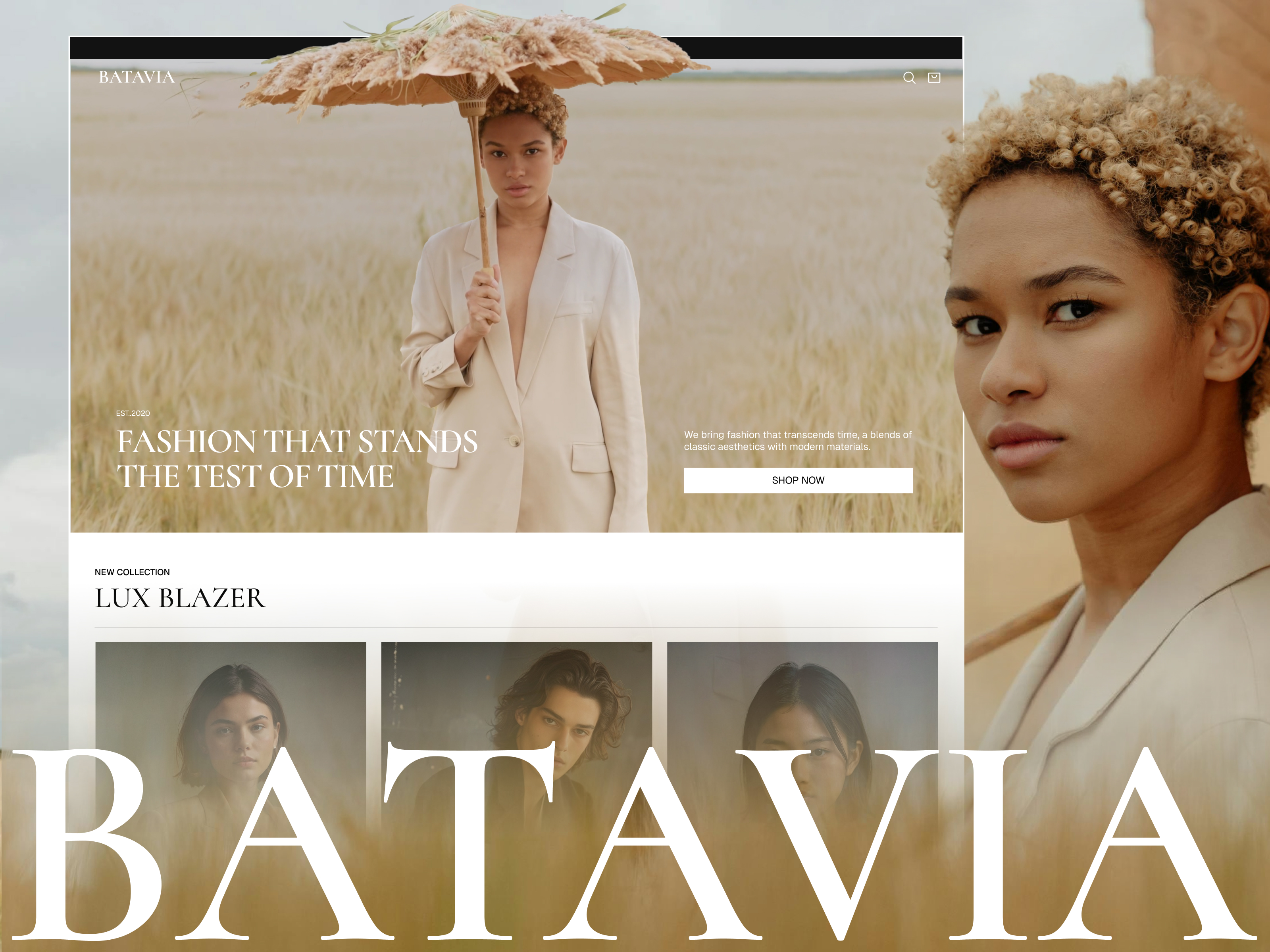 Fashion E-commerce website