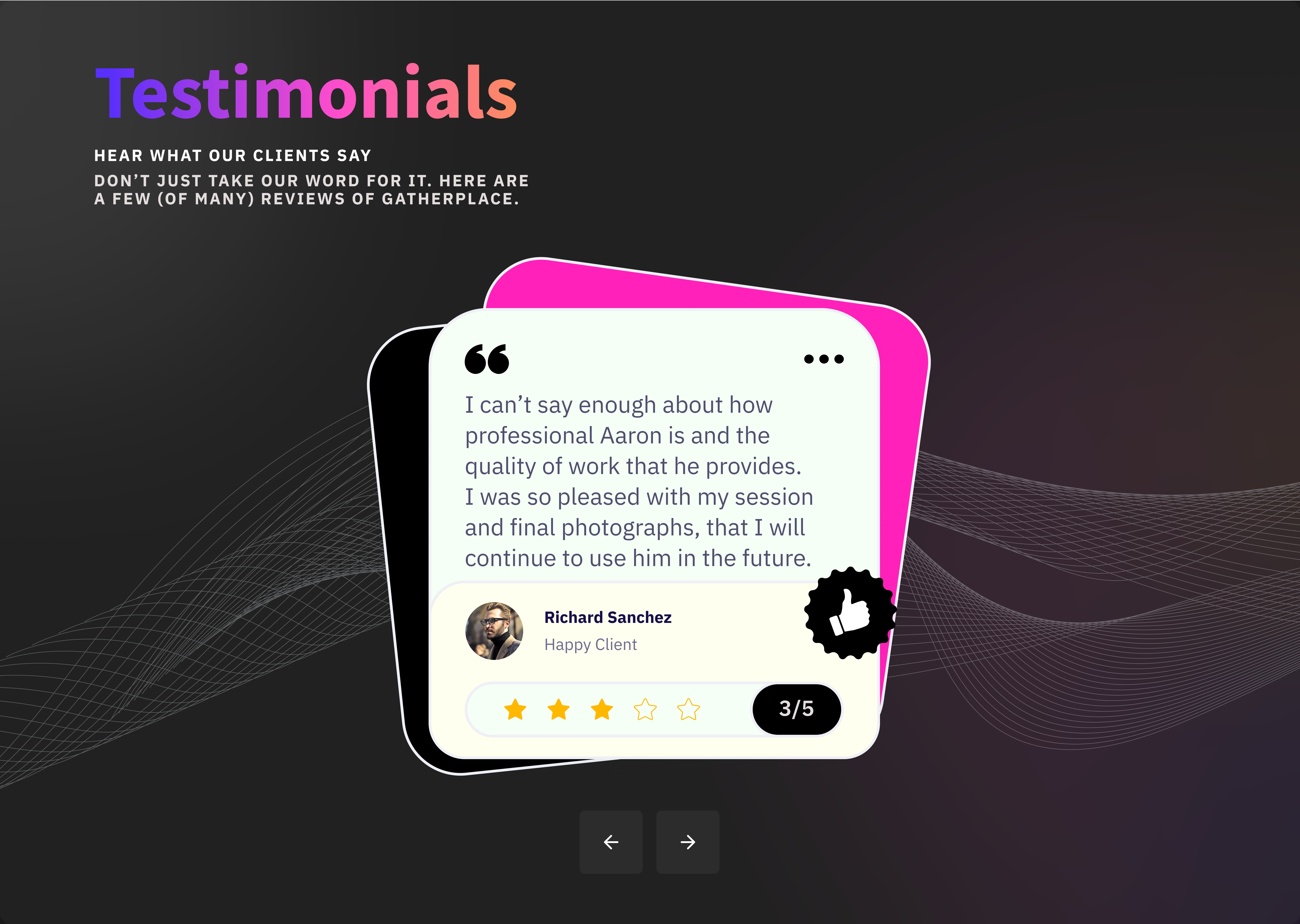 Testimonial