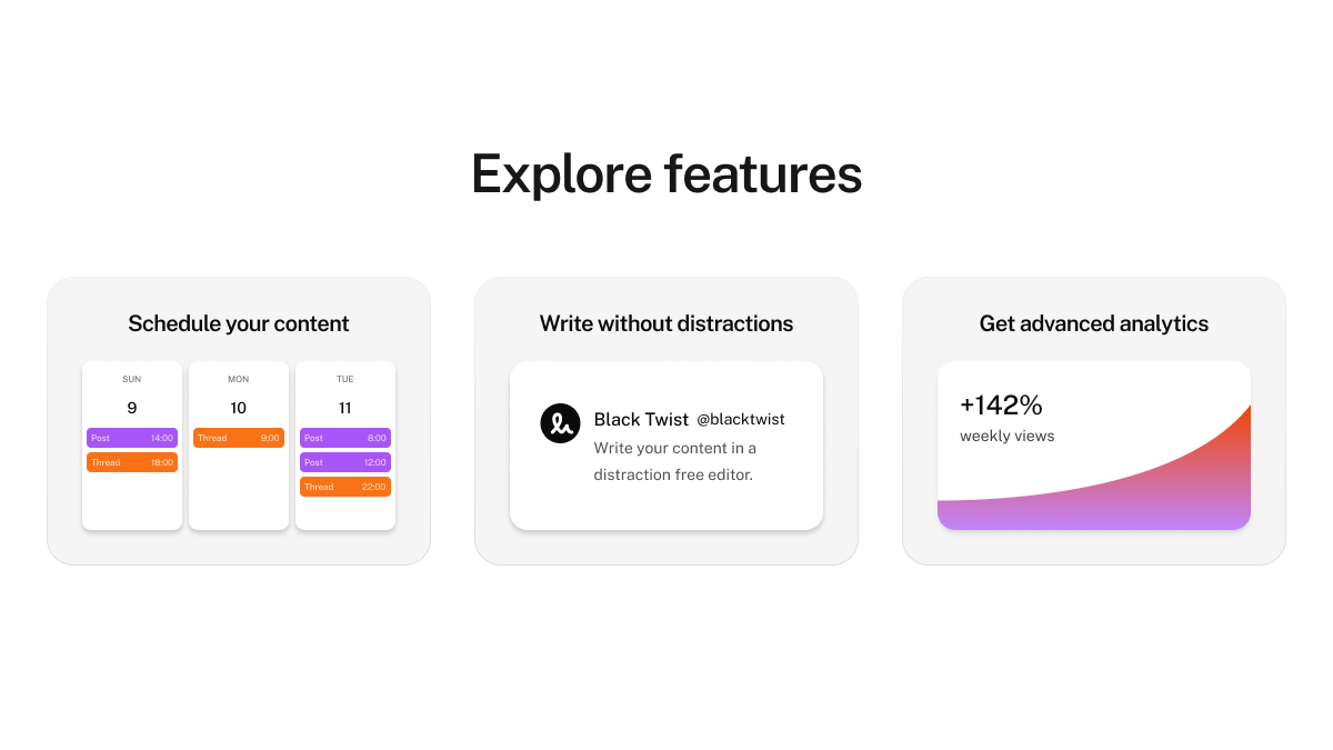 Minified UI cards