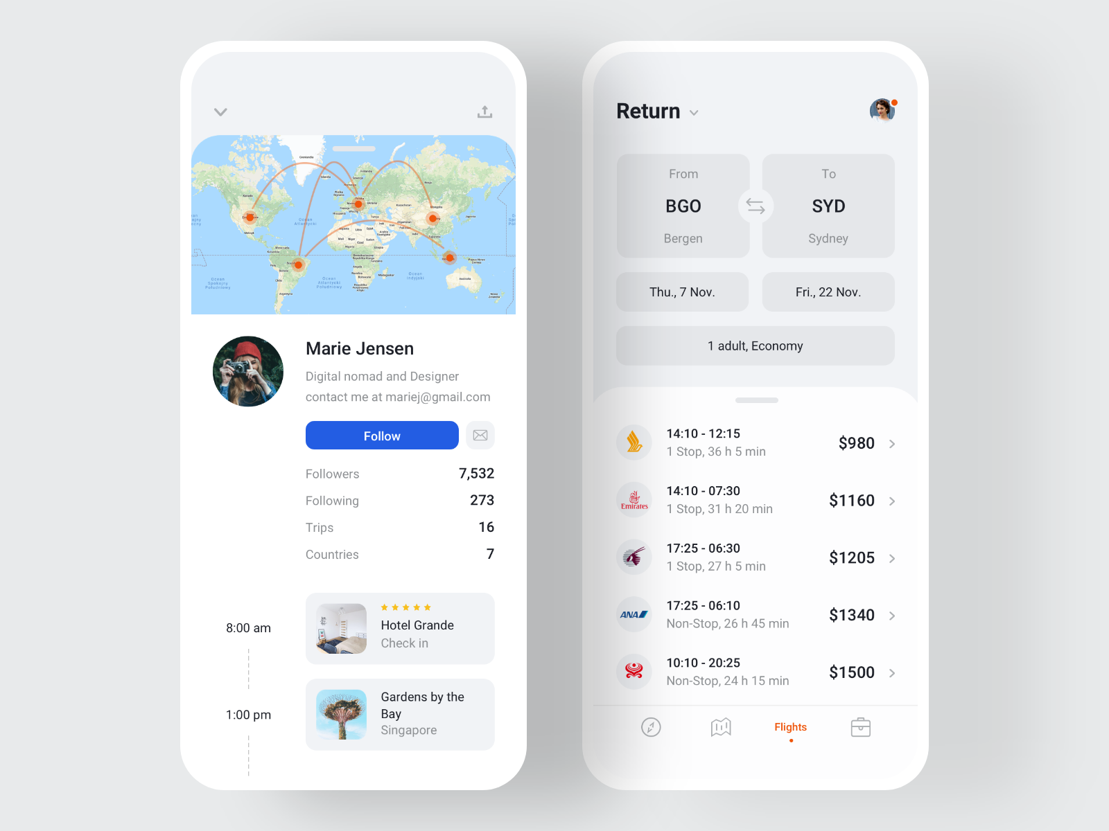 Nomad iOS UI Kit with Design System