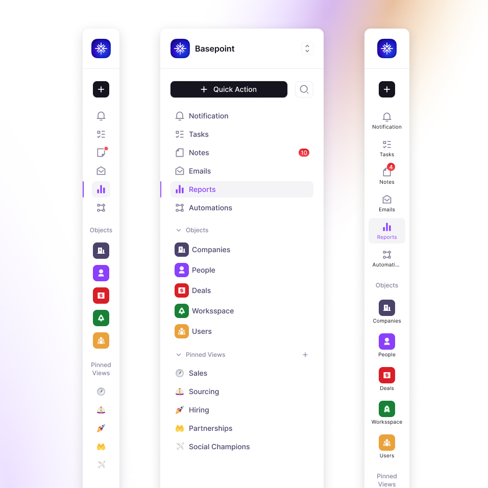 SideBar Navigation