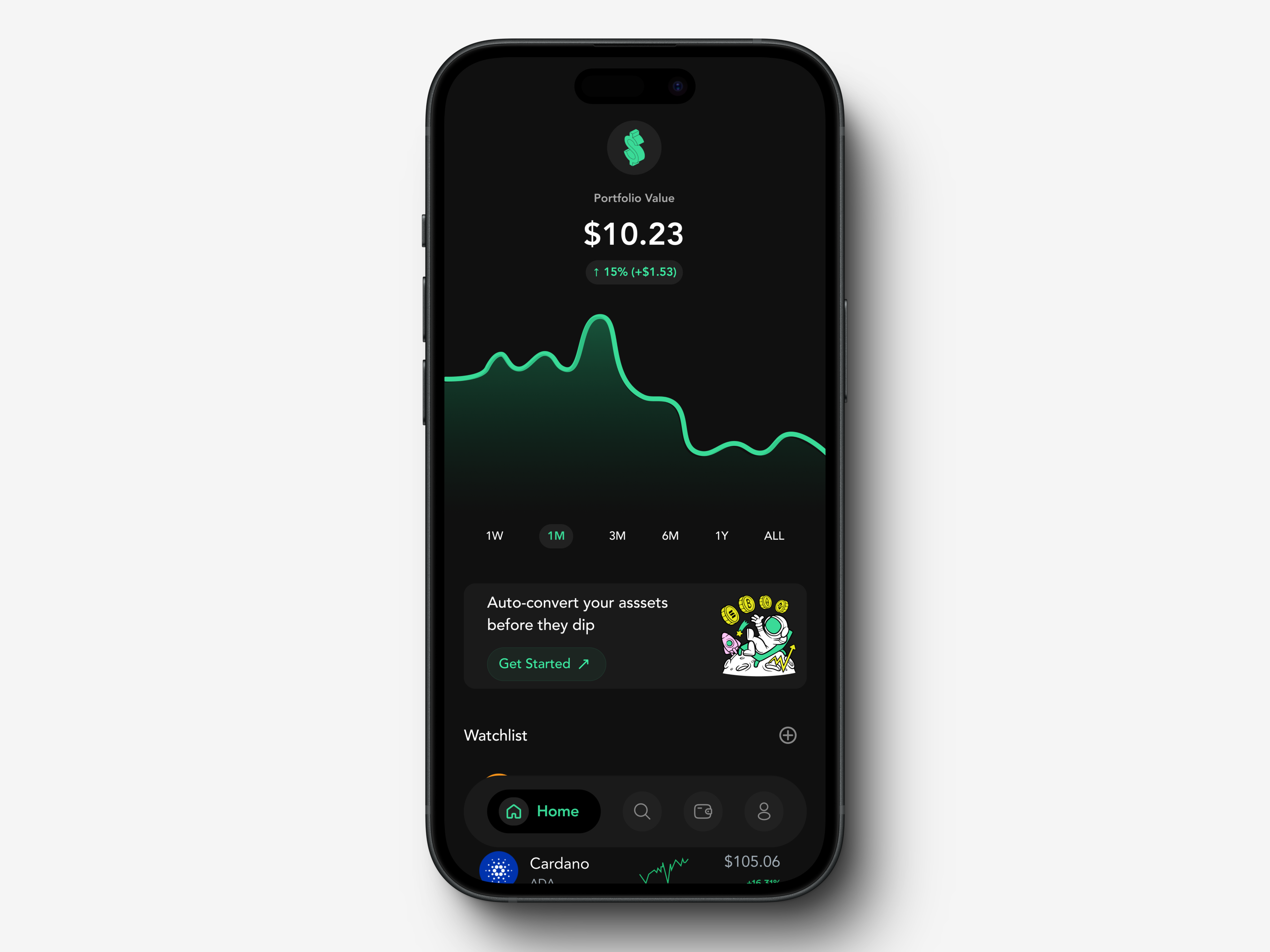 App for cryptocurrency portfolio (95) 사진