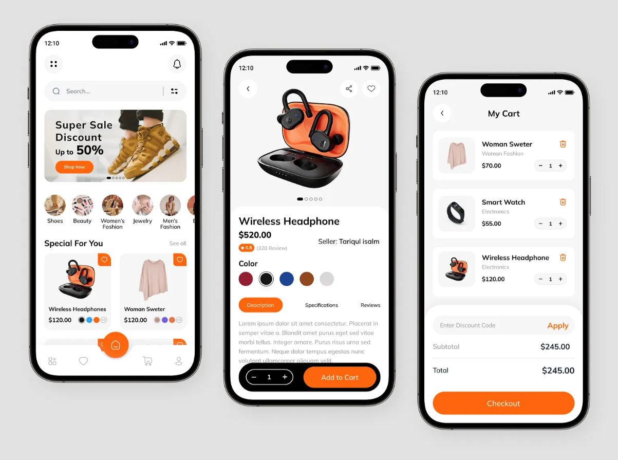 Ecommerce Mobile App