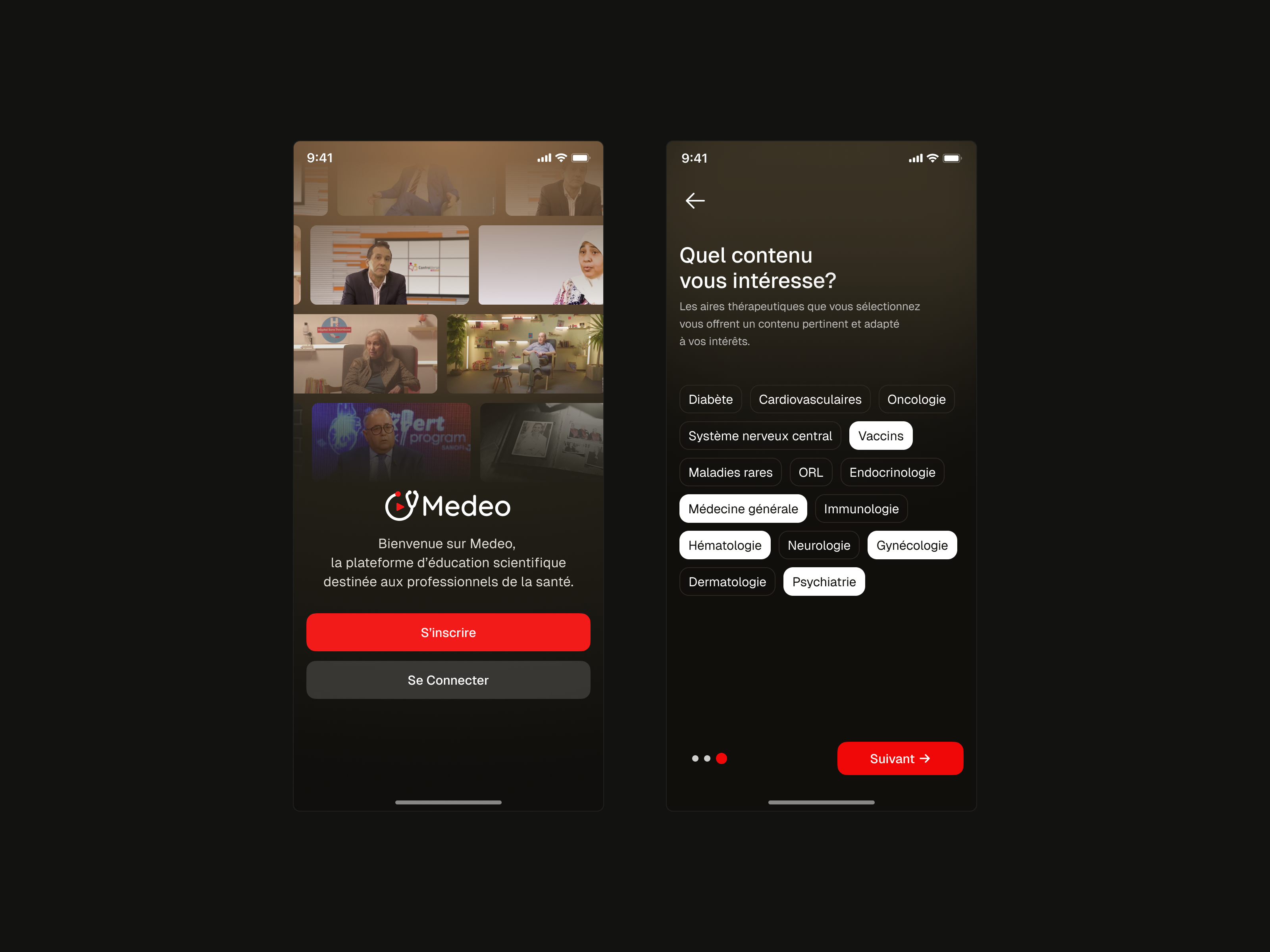 Welcome Screen & OnBoarding