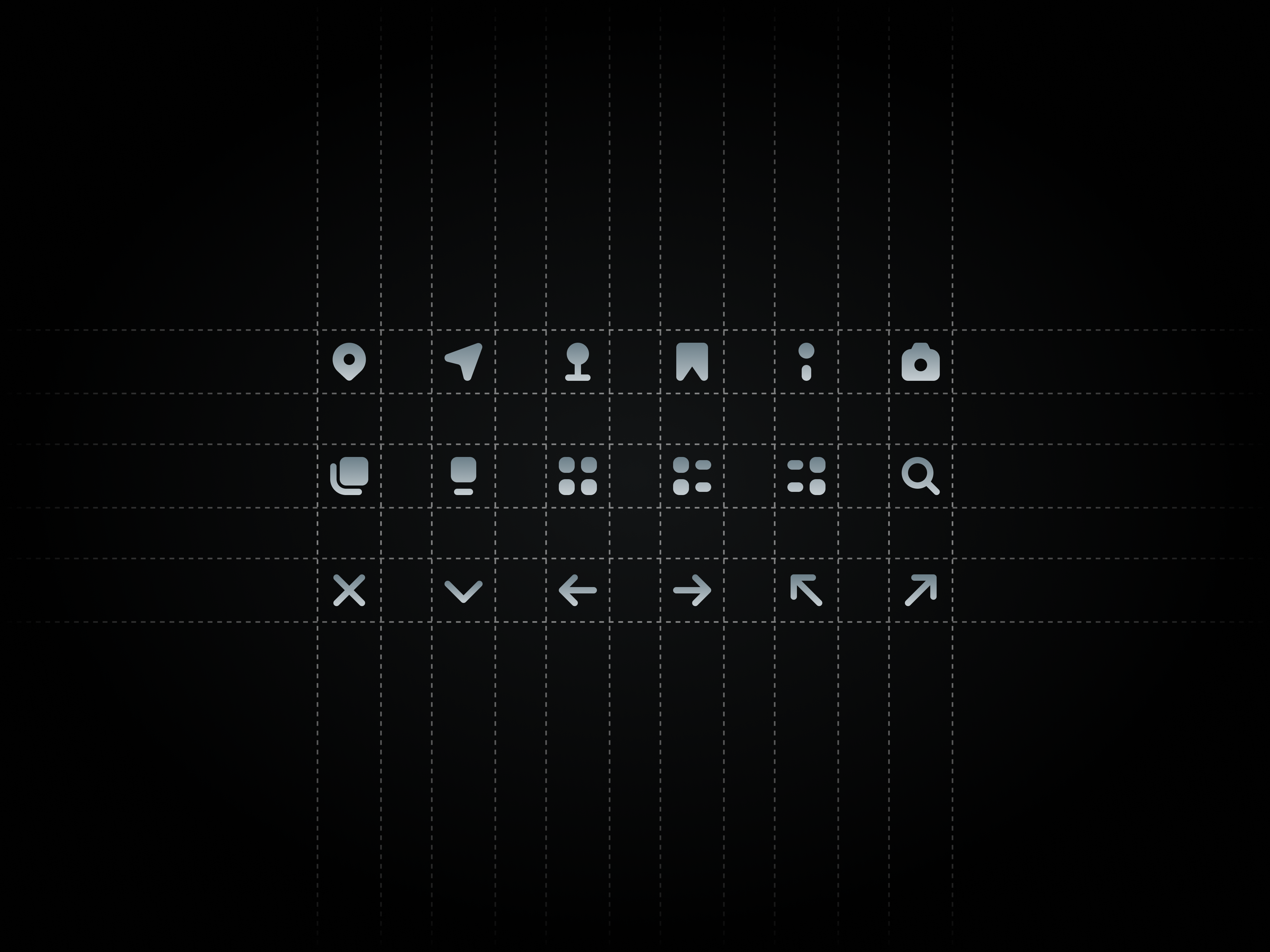 12px Custom Dark Mode Icons