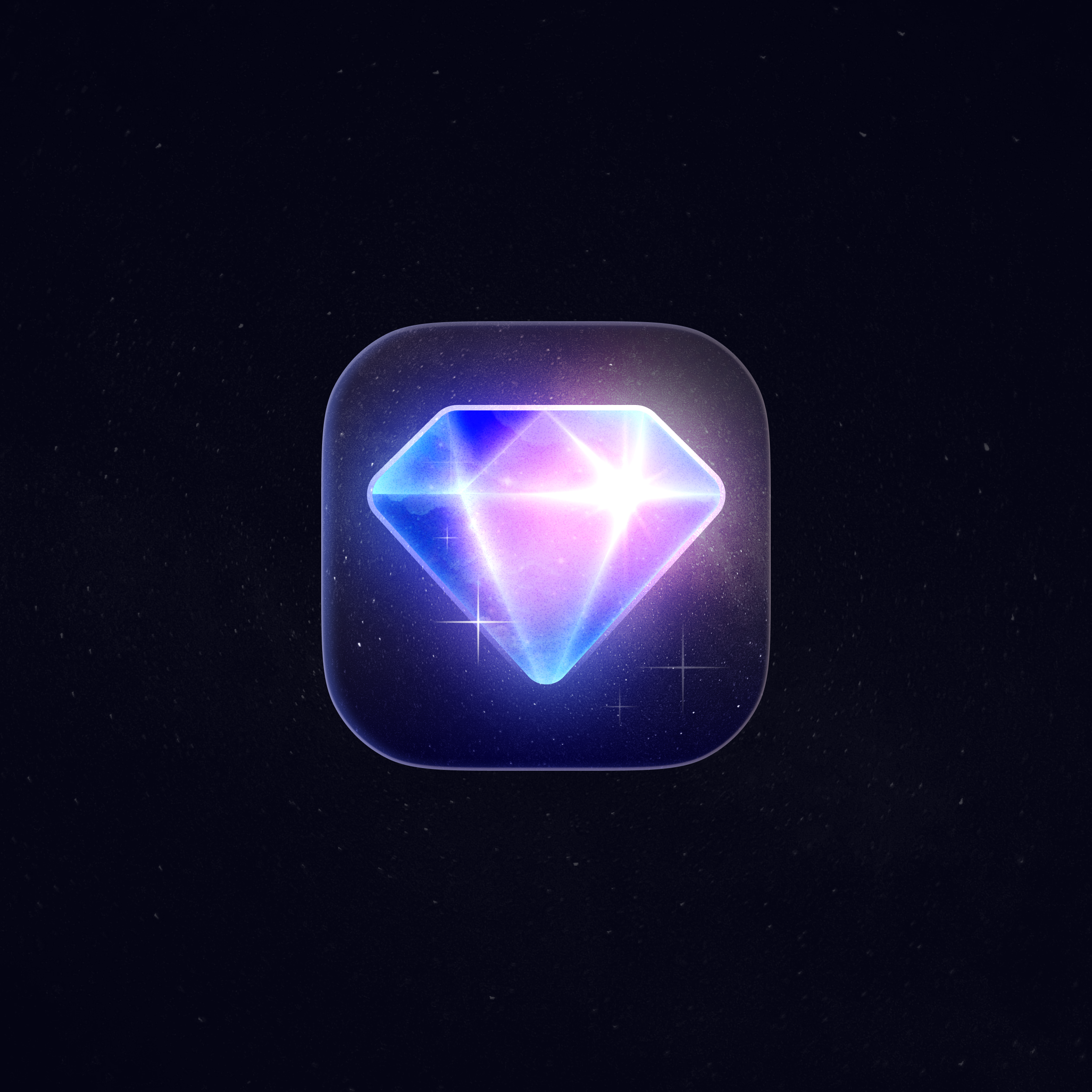 Shiny Diamond App Icon 💎